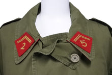 画像をギャラリービューアに読み込む, [USED/中古]GUCCI グッチ ジャケット カーキ レッド コットン 48 475041 Bランク 中古 49500