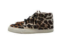 Load image into Gallery viewer, GIUSEPPE ZANOTTI ジュゼッペザノッティ ハラコ レオパード スニーカー ホワイト ブラウン 靴 シューズ サイズ44 中古 49529