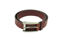 画像をギャラリービューアに読み込む, GUCCI グッチ レザーベルト ソーホーロゴ 295327 イタリア製 レザー レッド シルバー 金具 サイズ90・36 良品 中古 49555