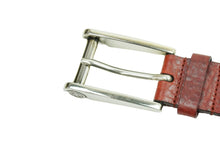 画像をギャラリービューアに読み込む, GUCCI グッチ レザーベルト ソーホーロゴ 295327 イタリア製 レザー レッド シルバー 金具 サイズ90・36 良品 中古 49555