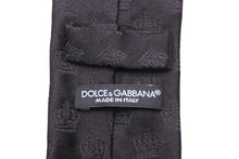 Load image into Gallery viewer, DOLCE&amp;GABBANA ドルチェアンドガッバーナ ネクタイ 紳士 ブラック シルク G0JFJGT149E 美品 中古 49559