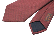 Load image into Gallery viewer, HERMES エルメス ネクタイ ボウタイ 蝶ネクタイ 蛇柄 シルク ワインレッド 429070T 美品 中古 49562