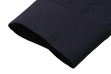 画像をギャラリービューアに読み込む, BALENCIAGA バレンシアガ デザイン 長袖シャツ アレキサンダーワン期 ネイビー 紺色 トップス 390231 サイズ40 美品 中古 49587