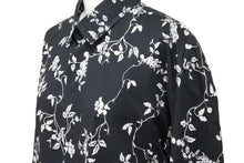 画像をギャラリービューアに読み込む, Haider Ackermann ハイダーアッカーマン 花柄シャツ 長袖シャツ ポルトガル製 コットン ブラウン ホワイト サイズM 美品 中古 49599