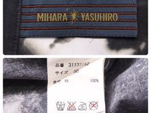 画像をギャラリービューアに読み込む, MIHARA YASUHIRO ミハラヤスヒロ 長袖シャツ 31133152 総柄 コットン ブラック サイズ50 美品 中古 49618
