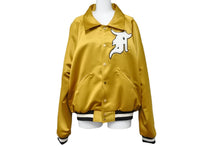 画像をギャラリービューアに読み込む, FEAR OF GOD フィアオブゴッド FIFTH COLLECTION Satin Baseball Coach Jacket スタジャン 5c17N イエロー 美品 中古 49630