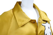 画像をギャラリービューアに読み込む, FEAR OF GOD フィアオブゴッド FIFTH COLLECTION Satin Baseball Coach Jacket スタジャン 5c17N イエロー 美品 中古 49630
