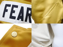 画像をギャラリービューアに読み込む, FEAR OF GOD フィアオブゴッド FIFTH COLLECTION Satin Baseball Coach Jacket スタジャン 5c17N イエロー 美品 中古 49630