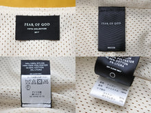 画像をギャラリービューアに読み込む, FEAR OF GOD フィアオブゴッド FIFTH COLLECTION Satin Baseball Coach Jacket スタジャン 5c17N イエロー 美品 中古 49630