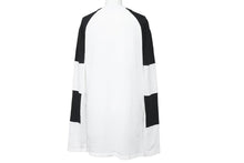 画像をギャラリービューアに読み込む, NEIL BARRETT ニールバレット 長袖Tシャツ スリムフィット PBJT43B-A508C コットン ホワイト ブラック サイズL 美品 中古 49637