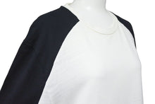 画像をギャラリービューアに読み込む, NEIL BARRETT ニールバレット 長袖Tシャツ スリムフィット PBJT43B-A508C コットン ホワイト ブラック サイズL 美品 中古 49637