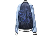 画像をギャラリービューアに読み込む, Valentino ヴァレンチノ ジャケット スタジャン 蝶 刺繡 ネイビー サイズ48 MV3CI0A243J 美品 中古 49668