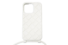 Load image into Gallery viewer, 新品未使用 BOTTEGAVENETA ボッテガヴェネタ スマホケース Iphone 13 Pro ケース シリコン ホワイト 690685 中古 49680