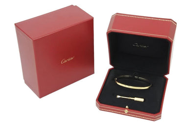 カルティエ バングル ラブブレス SM イエローゴールド K18YG Au750 Cartier LOVE #20 美品 中古 49738