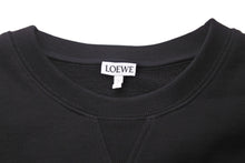 画像をギャラリービューアに読み込む, LOEWE ロエベ アナグラム スウェットシャツ クルーネック ブラック 22aw h526Y24J07 サイズ M 美品 中古 49754