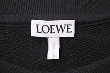 画像をギャラリービューアに読み込む, LOEWE ロエベ アナグラム スウェットシャツ クルーネック ブラック 22aw h526Y24J07 サイズ M 美品 中古 49754