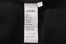 画像をギャラリービューアに読み込む, LOEWE ロエベ アナグラム スウェットシャツ クルーネック ブラック 22aw h526Y24J07 サイズ M 美品 中古 49754