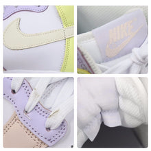 画像をギャラリービューアに読み込む, NIKE ナイキ スニーカー ダンクハイ ウィメンズ カシミア DD1869-108 ホワイト パステルカラー 25cm 美品 中古 49757