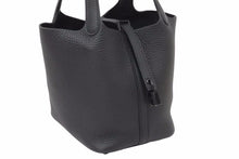 Load image into Gallery viewer, 新品未使用 エルメス ピコタンロックPM U刻印 18 トリヨンクレマンス ソーブラック ハンドバッグ 中古 49759