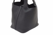 Load image into Gallery viewer, 新品未使用 エルメス ピコタンロックPM U刻印 18 トリヨンクレマンス ソーブラック ハンドバッグ 中古 49759