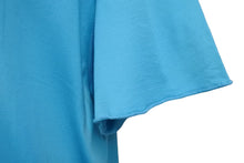 画像をギャラリービューアに読み込む, Lucien Pellat-Finet ルシアンペラフィネ 半袖Ｔシャツ ドクロ柄 コットン ブルー サイズL 美品 中古 49776