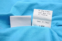 画像をギャラリービューアに読み込む, Lucien Pellat-Finet ルシアンペラフィネ 半袖Ｔシャツ ドクロ柄 コットン ブルー サイズL 美品 中古 49776