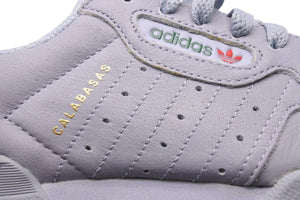 adidas アディダス スニーカー YEEZY POWERPHASE CG6422 天然皮革 ゴム底 グレー 24cm 美品 中古 49785