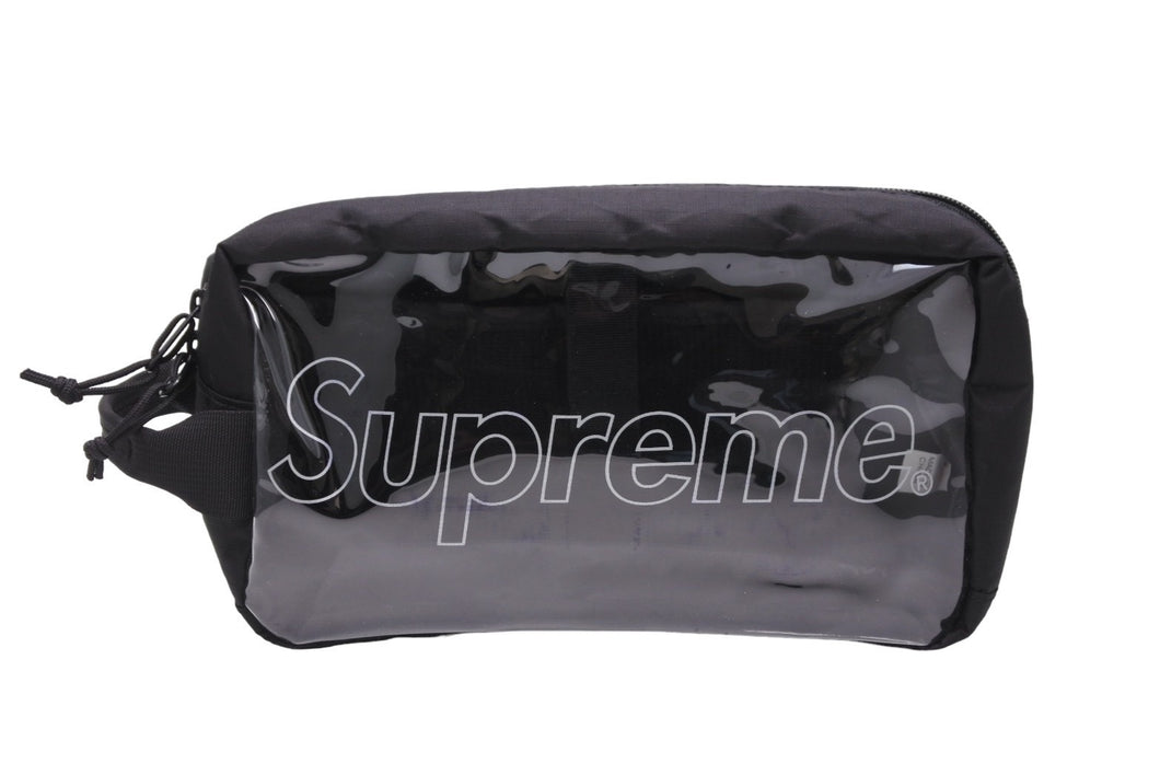 Supreme シュプリーム 18FW ユーティリティ トラベル ポーチ バッグ ブラック U5320 美品 中古 49812