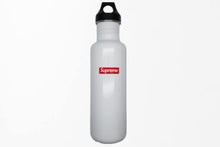 Load image into Gallery viewer, Supreme シュプリーム Klean Kanteen コラボ 水筒 タンブラー 16SS ボックスロゴ ステンレス ホワイト レッド 美品 中古 49813