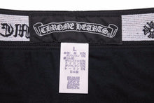 画像をギャラリービューアに読み込む, 極美品 CHROME HEARTS クロムハーツ パンツ レギンス 総柄 サイズL 箱付き ブラック CH3308 中古 49824