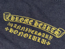 画像をギャラリービューアに読み込む, chrome hearts クロムハーツ ヴィンテージ ポーチ 小物入れ クロス ポケット コットン ブラック イエロー 良品 中古 49844
