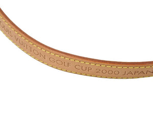 極美品 LOUISVUITTON ルイヴィトン ワインキャリア ワインケース イニシャル入り GOLF CUP 2000 JAPAN 限定品 ブラウン 中古 49862