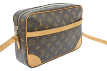 Load image into Gallery viewer, LouisVuitton ルイヴィトン トロカデロ27 ショルダーバッグ 斜めがけバッグ モノグラム M51274 ブラウン ゴールド 美品 中古 49891