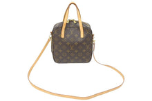 Load image into Gallery viewer, LouisVuitton ルイヴィトン スポンティーニ ショルダーバッグ M47500 モノグラム ブラウン ゴールド金具 美品 中古 49905