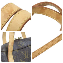 Load image into Gallery viewer, LouisVuitton ルイヴィトン スポンティーニ ショルダーバッグ M47500 モノグラム ブラウン ゴールド金具 美品 中古 49905