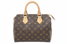 画像をギャラリービューアに読み込む, 極美品 LOUIS VUITTON ルイ・ヴィトン スピーディ25 ミニ ボストンバッグ ブラウン ハンドバッグ M41578 中古 49915