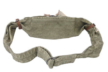 Load image into Gallery viewer, 新品未使用 KAPITAL キャピタル 帆布 リトルスナフキンバッグ ショルダーバッグ スーベニアリメイク コットン レザー カーキ 49917