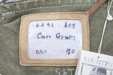 Load image into Gallery viewer, 新品未使用 KAPITAL キャピタル 帆布 リトルスナフキンバッグ ショルダーバッグ スーベニアリメイク コットン レザー カーキ 49917