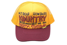 Load image into Gallery viewer, 未使用品 KAPITAL キャピタル KOUNTRY DIRTY SHRINK トラックキャップ ゴールド レッド KR2304XH30 サイズFREE 中古 49924