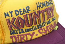 Load image into Gallery viewer, 未使用品 KAPITAL キャピタル KOUNTRY DIRTY SHRINK トラックキャップ ゴールド レッド KR2304XH30 サイズFREE 中古 49924