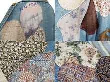 Load image into Gallery viewer, 新品同様 KAPITAL キャピタル デニムドラッキングコート ロングコート パッチワーク コットン ブルー メンズ 中古 49926