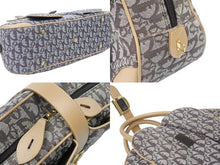 Load image into Gallery viewer, クリスチャンディオール Christian Dior トロッター柄 ハンドバッグ キャンバス ブラウン レディース おにぎり 49944