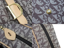 Load image into Gallery viewer, クリスチャンディオール Christian Dior トロッター柄 ハンドバッグ キャンバス ブラウン レディース おにぎり 49944