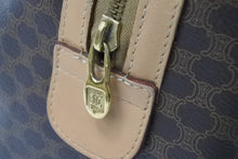 Load image into Gallery viewer, CELINE セリーヌ ボストンバッグ ヴィンテージ マカダム柄 ブラウン ゴールド金具 美品 中古 49970