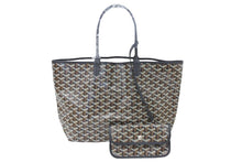 画像をギャラリービューアに読み込む, 新品未使用 GOYARD ゴヤール サンルイ PM ブラック トート バッグ ST LOUIS PM Black tote bag 49977