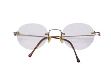 画像をギャラリービューアに読み込む, GUCCI グッチ サングラス メガネ ヴィンテージ GG3732 ブラウン シルバー サイズ50□20 美品 中古 50004