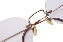 画像をギャラリービューアに読み込む, GUCCI グッチ サングラス メガネ ヴィンテージ GG3732 ブラウン シルバー サイズ50□20 美品 中古 50004