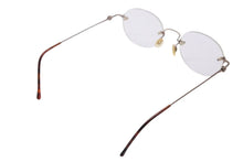 画像をギャラリービューアに読み込む, GUCCI グッチ サングラス メガネ ヴィンテージ GG3732 ブラウン シルバー サイズ50□20 美品 中古 50004