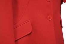 画像をギャラリービューアに読み込む, HERMES エルメス ジャケット アウター レッド パープル ウール サイズ38 フランス製 美品 中古 50032