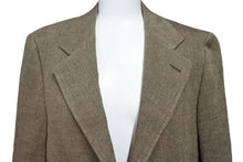 Load image into Gallery viewer, 極美品 HERMES エルメス マルジェラ期 セットアップ 麻 リネン ブラウン サイズ ジャケット34 パンツ40 中古 50036